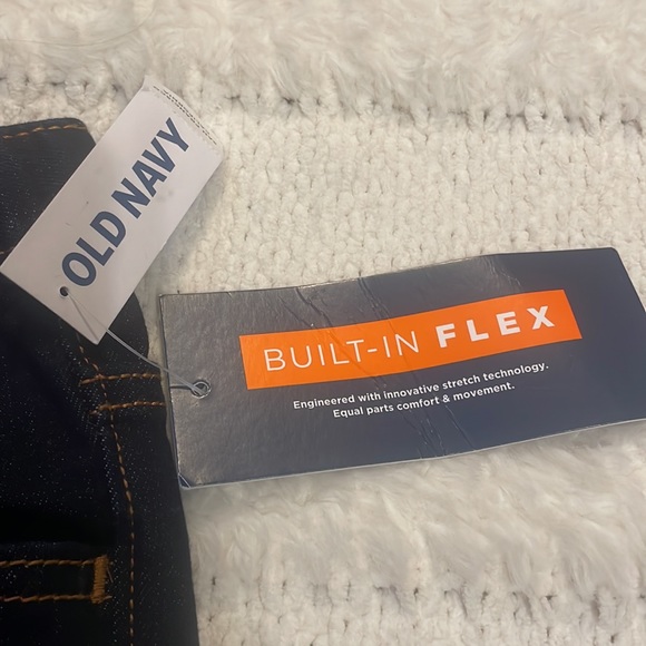 Old Navy built in flex jeans denim joggers pull on dark wash boys size 14–16 XL - Picture 16 of 16